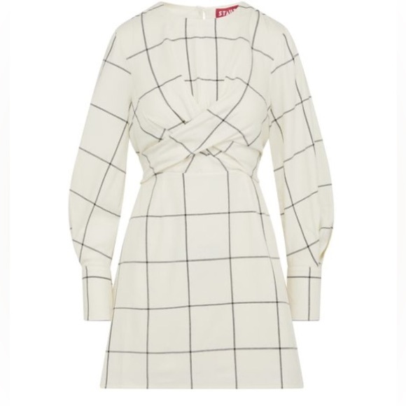 NWT STAUD Crosshill Mini Dress - Picture 1 of 10